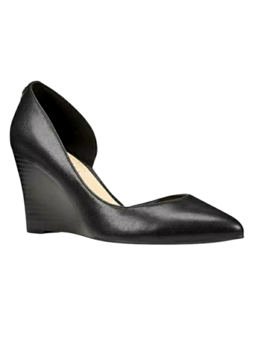 Nine West Ciarra 3 Black Wedge Pumps